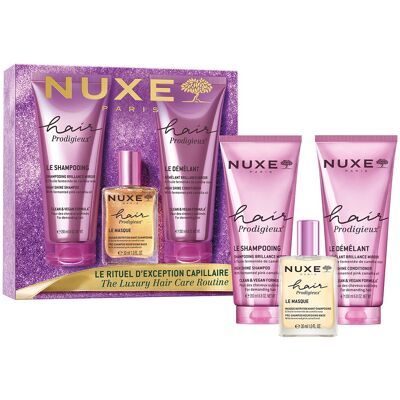 430ml NUXE Hair Prodigieux Geschenkset (Shampoo 200ml + Conditioner 200ml + Maske 30ml) 430ml NUXE Hair Prodigieux Geschenkset (Shampoo 200ml + Conditioner 200ml + Maske 30ml)