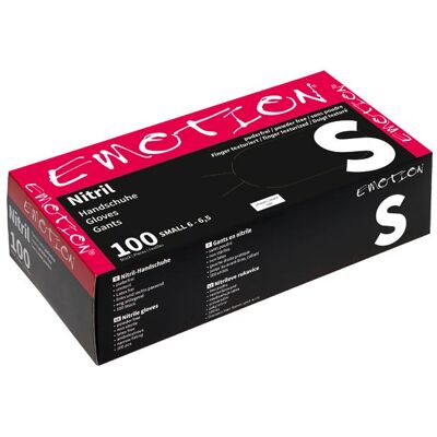 Efalock Professional Schwarze Nitrilhandschuhe - Größe S Efalock Professional Schwarze Nitrilhandschuhe - Größe S