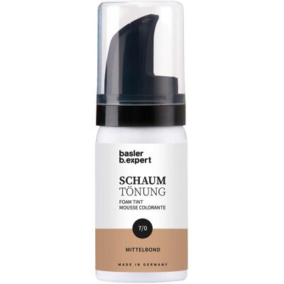 basler Schaumtönung 7/0 mittelblond, Inhalt 30 ml basler Schaumtönung 7/0 mittelblond, Inhalt 30 ml