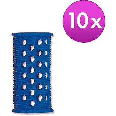 Efalock Original-Griffig-Kurzhaarwickler Blau, Ø 20 mm, Pro Packung 10 Stück Efalock Original-Griffig-Kurzhaarwickler Blau, Ø 20 mm, Pro Packung 10 Stück