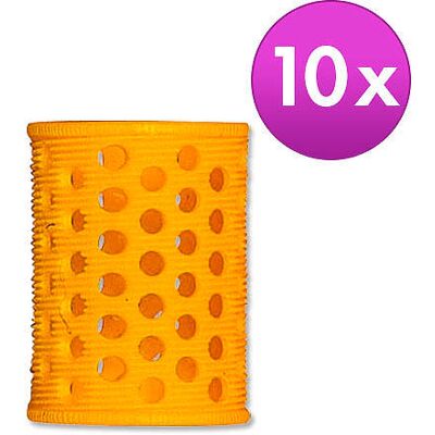 Efalock Original-Griffig-Kurzhaarwickler Gelb, Ø 30 mm, Pro Packung 10 Stück Efalock Original-Griffig-Kurzhaarwickler Gelb, Ø 30 mm, Pro Packung 10 Stück