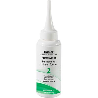basler Formwelle 2, für gefärbtes, poröses Haar, Portionsflasche 75 ml basler Formwelle 2, für gefärbtes, poröses Haar, Portionsflasche 75 ml