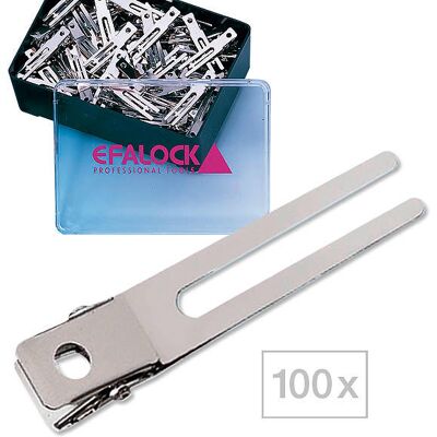 Efalock Qualitäts-Haarclips Pro Packung 100 Stück Efalock Qualitäts-Haarclips Pro Packung 100 Stück