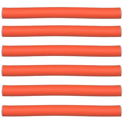 Efalock Flex-Wickler Orange, Ø 17 mm, Pro Packung 6 Stück Efalock Flex-Wickler Orange, Ø 17 mm, Pro Packung 6 Stück
