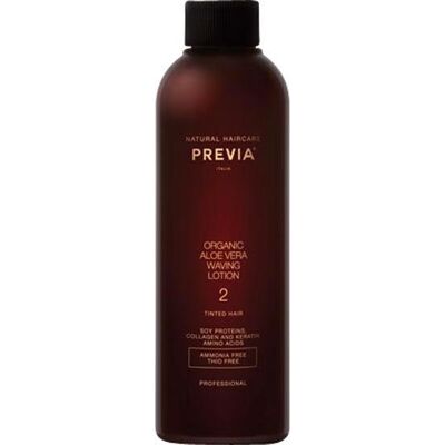 PREVIA Organic Aloe Vera Waving Lotion 2 - für gefärbtes Haar, 200 ml PREVIA Organic Aloe Vera Waving Lotion 2 - für gefärbtes Haar, 200 ml