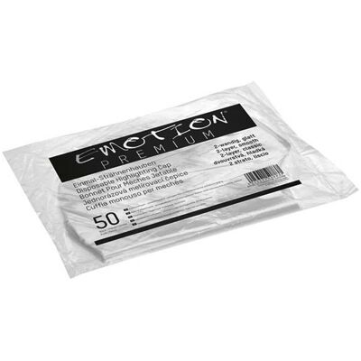 Efalock Emotion Premium Einmal-Strähnenhauben Doppelwandig, 50 Stück Efalock Emotion Premium Einmal-Strähnenhauben Doppelwandig, 50 Stück