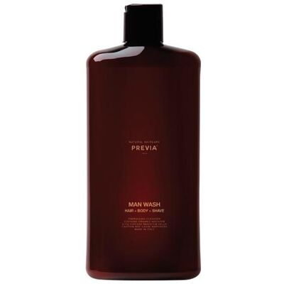 PREVIA MAN Wash Hair + Body + Shave 1 Liter PREVIA MAN Wash Hair + Body + Shave 1 Liter