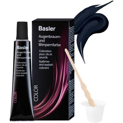 Basler Augenbrauen- und Wimpernfarbe - Blauschwarz - Wasserfest - 15 ml Basler Augenbrauen- und Wimpernfarbe - Blauschwarz - Wasserfest - 15 ml
