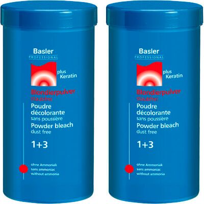 basler Blondierpulver 1+3 Set 2 x 400 g basler Blondierpulver 1+3 Set 2 x 400 g
