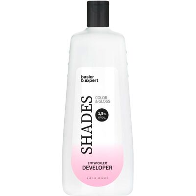 basler SHADES Developer 1,9 % - 6 Vol. 1 Liter basler SHADES Developer 1,9 % - 6 Vol. 1 Liter