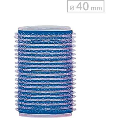 Efalock Blaue Haarwickler - 13-48mm Selbstklebend 40mm Durchmesser Set mit 12 Efalock Blaue Haarwickler - 13-48mm Selbstklebend 40mm Durchmesser Set mit 12