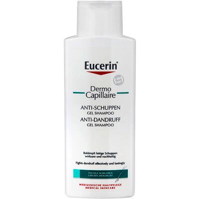 Eucerin DermoCapillaire Shampoo - Bei fettiger Schuppen - 250ml Eucerin DermoCapillaire Shampoo - Bei fettiger Schuppen - 250ml