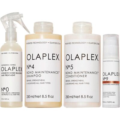 Olaplex Set No. 0 + No. 4 + No. 5 + No. 9 - Haarpflege-Set Olaplex Set No. 0 + No. 4 + No. 5 + No. 9 - Haarpflege-Set