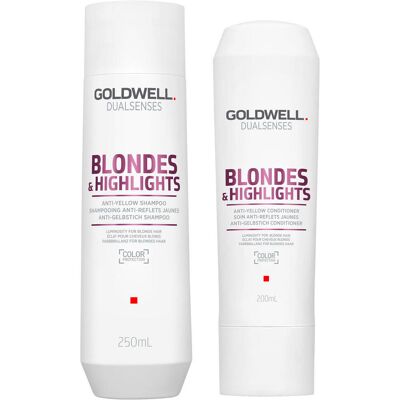 Goldwell Dualsenses Blondes & Highlights Anti-Gelbstich Set - Haarpflegepaket Goldwell Dualsenses Blondes & Highlights Anti-Gelbstich Set - Haarpflegepaket