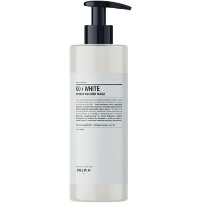 PREVIA - Direct Colour Mask 00 Weiß - Weiß - 500 ml - Haarfarbenmaske PREVIA - Direct Colour Mask 00 Weiß - Weiß - 500 ml - Haarfarbenmaske