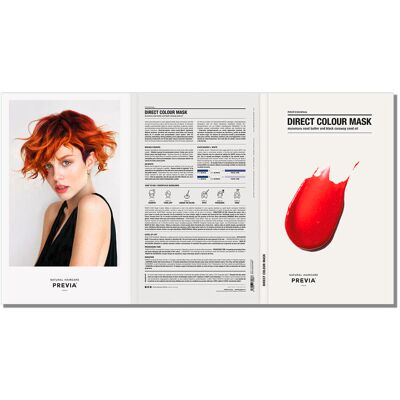 PREVIA Professional Direct Colour Mask Farbkarte PREVIA Professional Direct Colour Mask Farbkarte