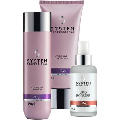 System Professional LipidCode Pflegeboost Set Glossy Cognac - Haarpflege-Set System Professional LipidCode Pflegeboost Set Glossy Cognac - Haarpflege-Set