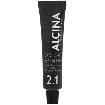 Alcina Color Sensitiv Augenbrauen- und Wimpernfarbe 2.1 Schwarz-Blau Tube 17 ml Alcina Color Sensitiv Augenbrauen- und Wimpernfarbe 2.1 Schwarz-Blau Tube 17 ml