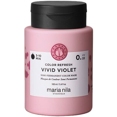 Maria Nila Colour Refresh Farbhaarmaske 0.22 Vivid Violet, 100 ml Maria Nila Colour Refresh Farbhaarmaske 0.22 Vivid Violet, 100 ml