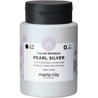 Maria Nila Colour Refresh Farbhaarmaske 0.92 Pearl Silver, 100 ml Maria Nila Colour Refresh Farbhaarmaske 0.92 Pearl Silver, 100 ml
