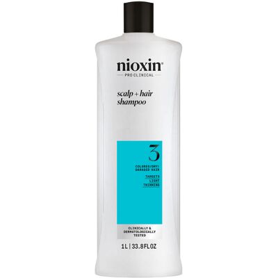 Nioxin System 3 Shampoo für feines, chemisch behandeltes Haar Nioxin System 3 Shampoo für feines, chemisch behandeltes Haar