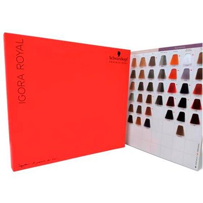 Schwarzkopf Professional IGORA ROYAL Kompakte Farbkarte Schwarzkopf Professional IGORA ROYAL Kompakte Farbkarte