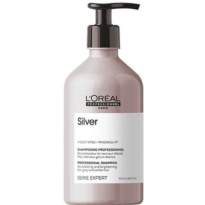L'Oréal Professionnel Paris Serie Expert Silver Professional Shampoo 500 ml L'Oréal Professionnel Paris Serie Expert Silver Professional Shampoo 500 ml