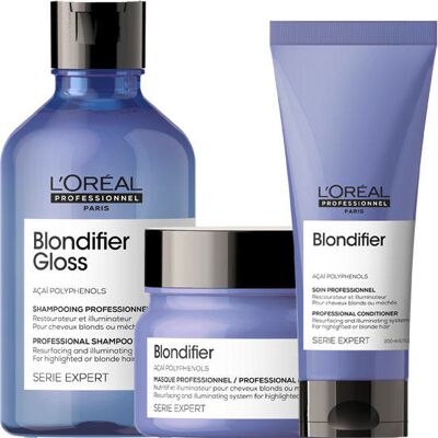 L'Oréal Professionnel Paris Blondifier Gloss Trio Set - Haarpflege-Set L'Oréal Professionnel Paris Blondifier Gloss Trio Set - Haarpflege-Set