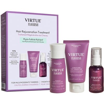 Virtue Flourish Haarerneuerungsbehandlung Set - Haarpflege Geschenkset Virtue Flourish Haarerneuerungsbehandlung Set - Haarpflege Geschenkset