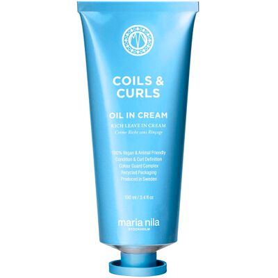 Maria Nila Coils & Curls Oil in Cream 100 ml Maria Nila Coils & Curls Oil in Cream 100 ml