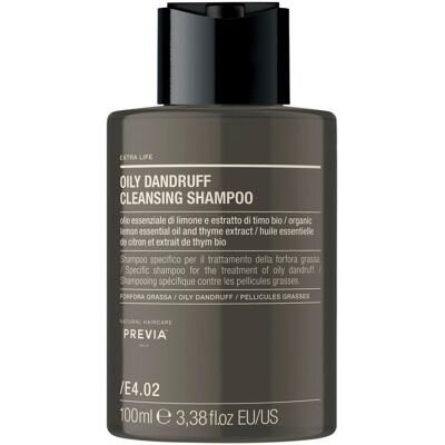 PREVIA Extra Life Dandruff Oily Cleansing Shampoo 100 ml PREVIA Extra Life Dandruff Oily Cleansing Shampoo 100 ml