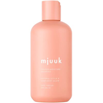 Mjuuk Modell 250ml - Farb+Feuchtigkeit Shampoo - Shampoo für trockenes & färbehandelt Haar Mjuuk Modell 250ml - Farb+Feuchtigkeit Shampoo - Shampoo für trockenes & färbehandelt Haar