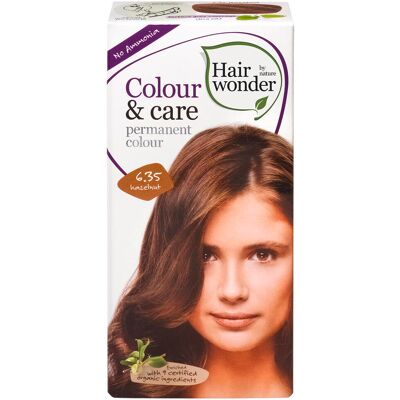 Hair Wonder Farbe und Pflege - Haselnuss - Organisch & Langanhaltend - Haarfarbe & Pflege Hair Wonder Farbe und Pflege - Haselnuss - Organisch & Langanhaltend - Haarfarbe & Pflege