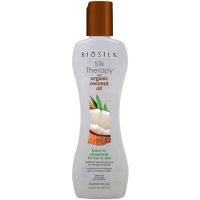 BIOSILK Silk Therapy Coconut Oil Leave in Treatment 167 ml BIOSILK Silk Therapy Coconut Oil Leave in Treatment 167 ml