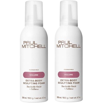 Paul Mitchell Extra-Body Sculpting Foam Duo 2 x 200 ml Paul Mitchell Extra-Body Sculpting Foam Duo 2 x 200 ml