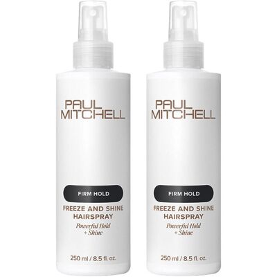 Firm Style Paul Mitchell Freeze and Shine Super Spray Duo small 2 x 250 ml Firm Style Paul Mitchell Freeze and Shine Super Spray Duo small 2 x 250 ml
