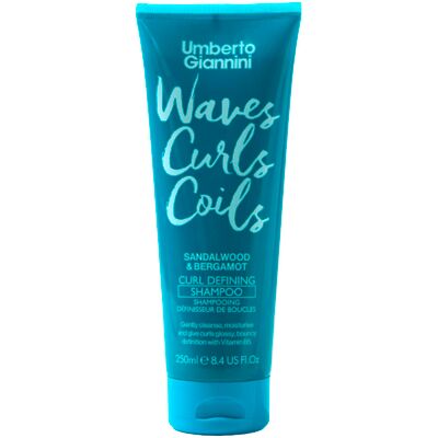 Umberto Giannini Waves, Curls & Coils Shampoo Bergamot & Sandalwood 250 ml Umberto Giannini Waves, Curls & Coils Shampoo Bergamot & Sandalwood 250 ml