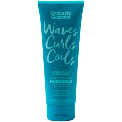 Umberto Giannini Waves, Curls & Coils Conditioner Bergamot & Sandalwood 250 ml Umberto Giannini Waves, Curls & Coils Conditioner Bergamot & Sandalwood 250 ml