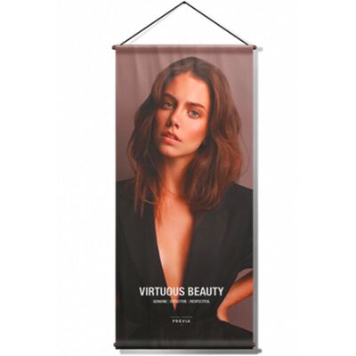 PREVIA Textil Banner Eleonora 80 x 150 cm PREVIA Textil Banner Eleonora 80 x 150 cm