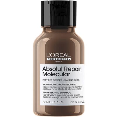 L'Oréal Professionnel Paris Serie Expert Absolut Repair Molecular Professional Shampoo 100 ml L'Oréal Professionnel Paris Serie Expert Absolut Repair Molecular Professional Shampoo 100 ml