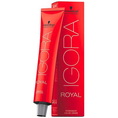 Schwarzkopf Professional IGORA ROYAL Permanent Color Creme 6-65 Dunkelblond Schoko Gold, Tube 60 ml Schwarzkopf Professional IGORA ROYAL Permanent Color Creme 6-65 Dunkelblond Schoko Gold, Tube 60 ml