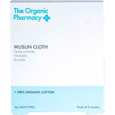 The Organic Pharmacy Muslin Cloth 2 Stück The Organic Pharmacy Muslin Cloth 2 Stück