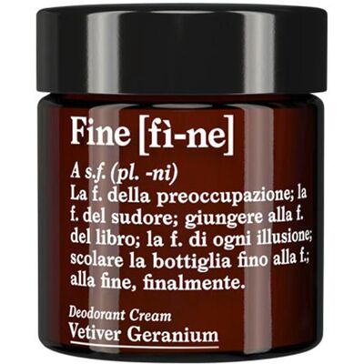 FINE Deodorant Vetiver Geranium - Deodorant FINE Deodorant Vetiver Geranium - Deodorant