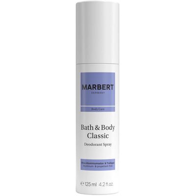 Marbert Body Care Bath & Body Classic Deodorant Spray 125 ml Marbert Body Care Bath & Body Classic Deodorant Spray 125 ml