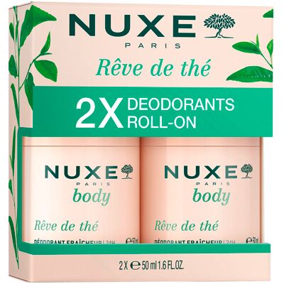 NUXE Rêve de Thé Deodorant Fraîcheur 24h Duo 2 x 50 ml NUXE Rêve de Thé Deodorant Fraîcheur 24h Duo 2 x 50 ml