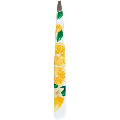 Nippes Kosmetik Pinzette schräg "Zitrone" Nippes Kosmetik Pinzette schräg "Zitrone"