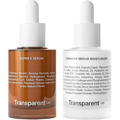 60ml Transparent Lab Glow Duo (Serum 30ml +Moisturizer 30ml) 60ml Transparent Lab Glow Duo (Serum 30ml +Moisturizer 30ml)