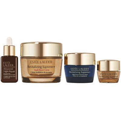 120ml Estée Lauder Supreme + Moisture Value Set (Cream 50ml + Night Cream 50ml + Serum 15ml + Eye Balm 5ml) 120ml Estée Lauder Supreme + Moisture Value Set (Cream 50ml + Night Cream 50ml + Serum 15ml + Eye Balm 5ml)