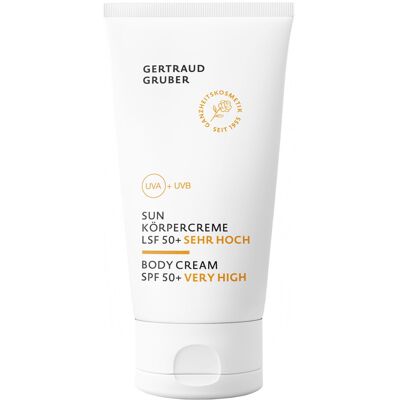 GERTRAUD GRUBER SUN CARE Sun Körpercreme LSF 50+ 150 ml GERTRAUD GRUBER SUN CARE Sun Körpercreme LSF 50+ 150 ml