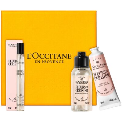 115ml L'Occitane Fleur de Cerisier Routine (Handcreme 30ml + Duschgel 75ml + EdT10ml) 115ml L'Occitane Fleur de Cerisier Routine (Handcreme 30ml + Duschgel 75ml + EdT10ml)